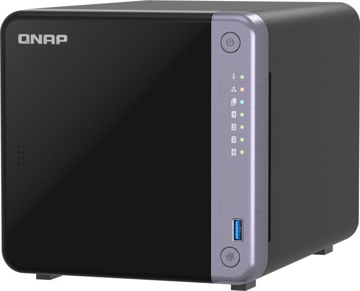 Server NAS QNAP TS-432X-4G, 4 slote, 4GB RAM, i bardhë