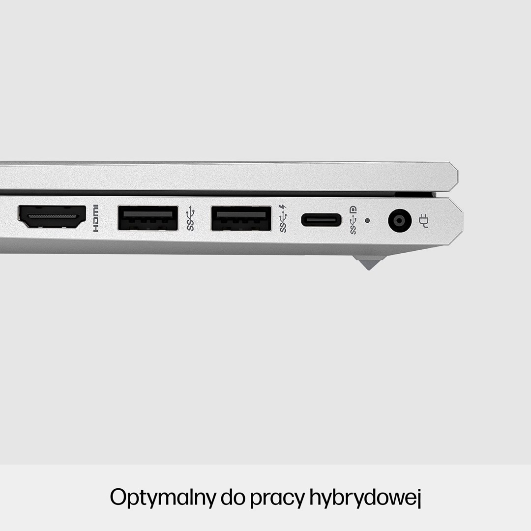 Laptop HP ProBook 455 G10, Ryzen 5 7530U, 15.6" FHD, 16GB RAM, 512GB SSD, gri