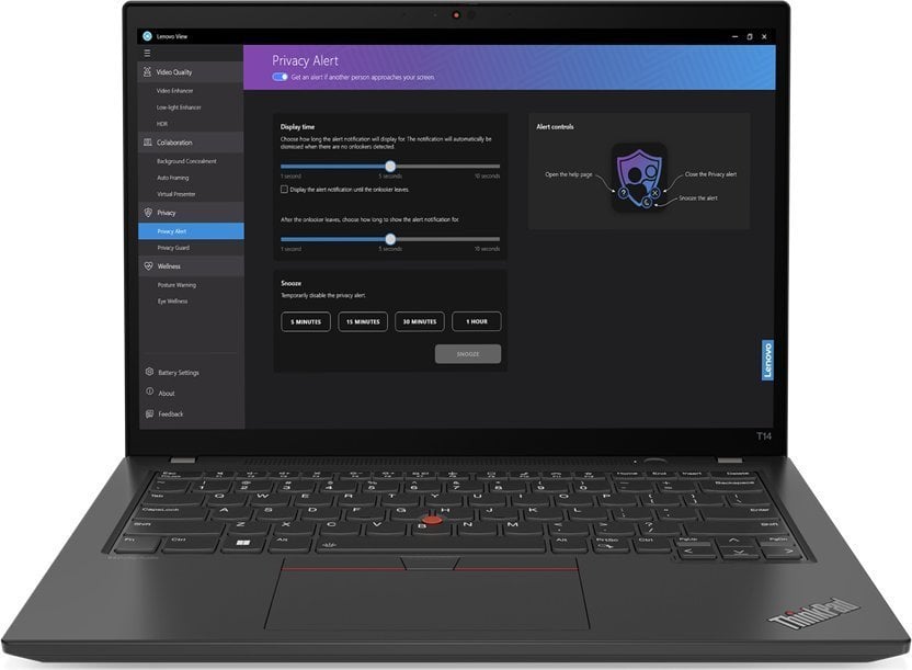 Laptop ThinkPad T14 G4, 14", Intel Core 5-1335U, 16GB RAM, 512GB SSD