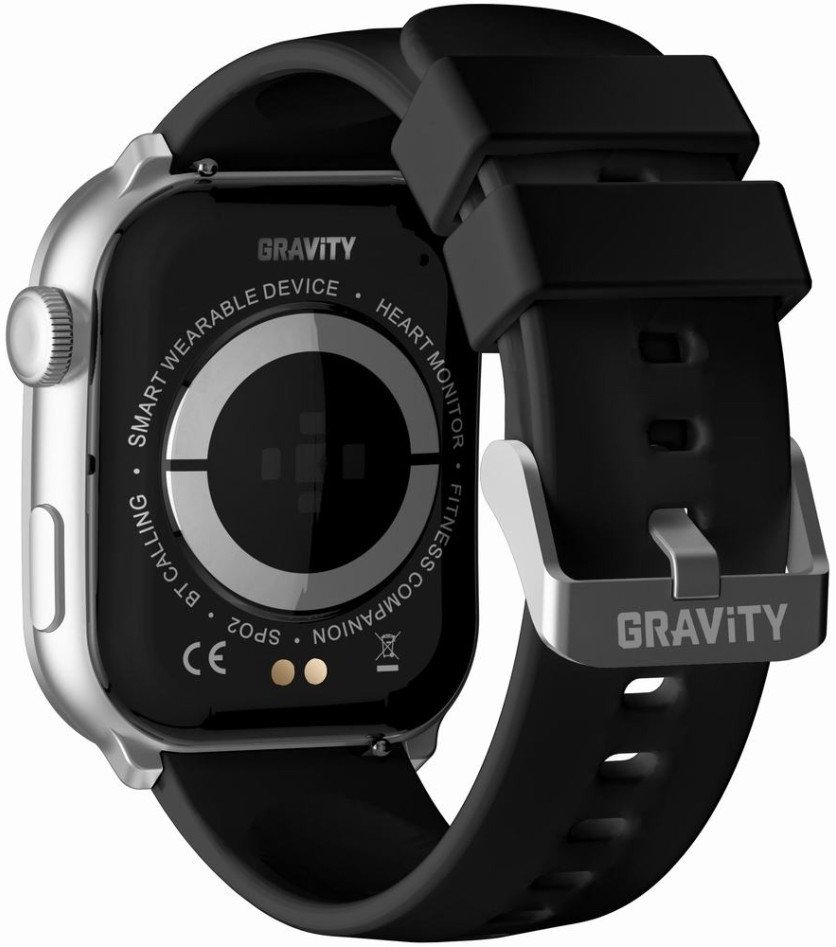 Smartwatch GRAViTY GT28-9 për femra, rrip gome 22mm, IP68, rozë