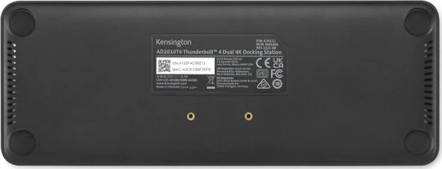 Докинг станица Кенсингтон SD5760T Тандерболт 4, Двоен 4K, 40Gbps, сива