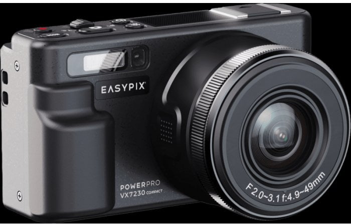Kamerë digjitale Easypix PowerPro VX7230, ekran 2.8", 4K, e zezë