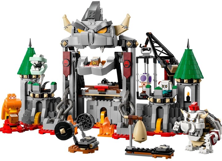 Set LEGO® Super Mario™ 71423 Dry Bowser's Castle Fight - Expansion