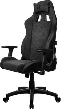 Karrige gaming Arozzi Avanti Soft Fabric, ergonomike, gri e errët