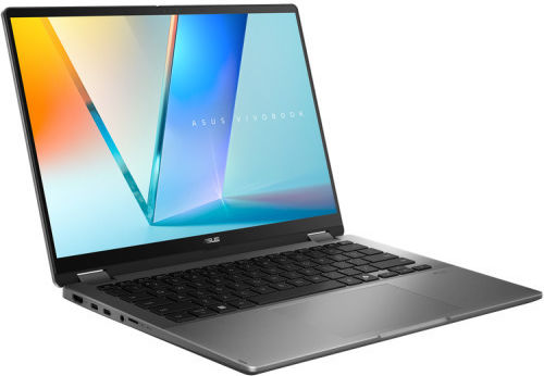 Laptop 2 në 1 Asus Vivobook Flip TP3407SA, 14" OLED FHD+, Intel Core Ultra 5, 16GB RAM, gri
