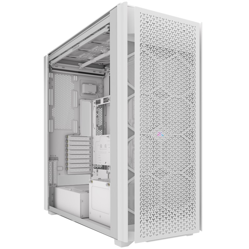 Kullë PC Corsair 9000D RGB Airflow, Full Tower, e bardhë