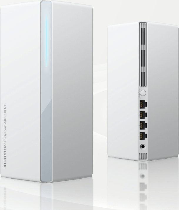 Sistem mesh Wi-Fi Xiaomi AX3000 NE, Wi-Fi 6, set 3 pjesë, i bardhë