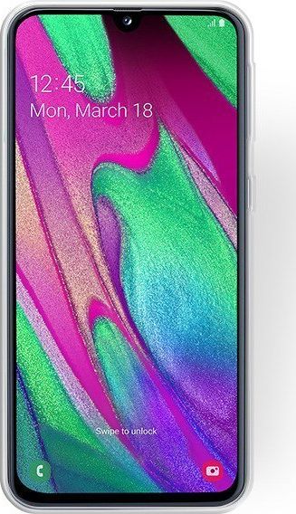 Mbulesë Mocco për Samsung Galaxy A40, silikon, transparente