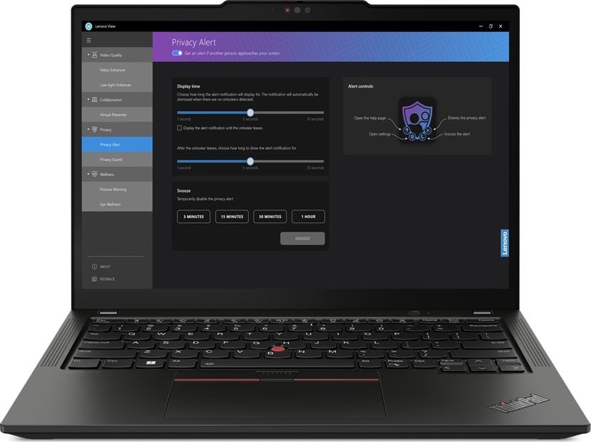 Лаптоп Lenovo ThinkPad X13 G4, 13.3", Intel Core i5 1335U, 16 GB RAM, 512 GB SSD