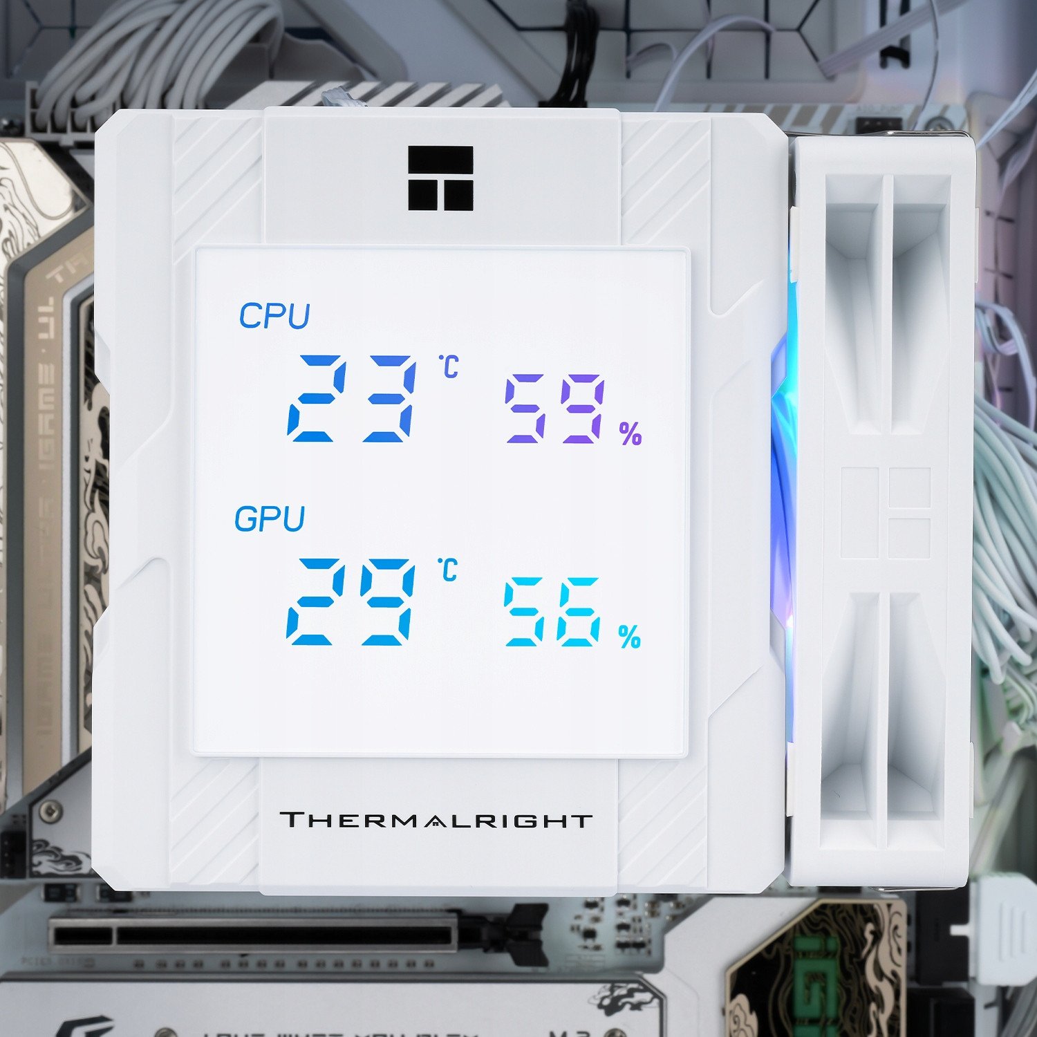 Ftohës CPU Thermalright Peerless Assassin 120 Digital ARGB, 2x 120mm, kullë e dyfishtë, i bardhë