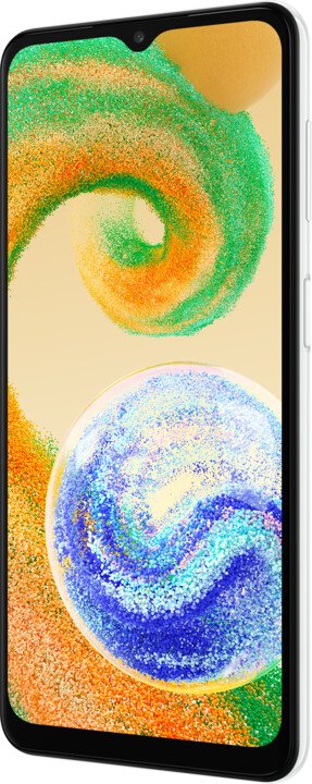 Celular Samsung Galaxy A04s, 6.5", HD+, 3GB RAM, 32GB, i bardhë