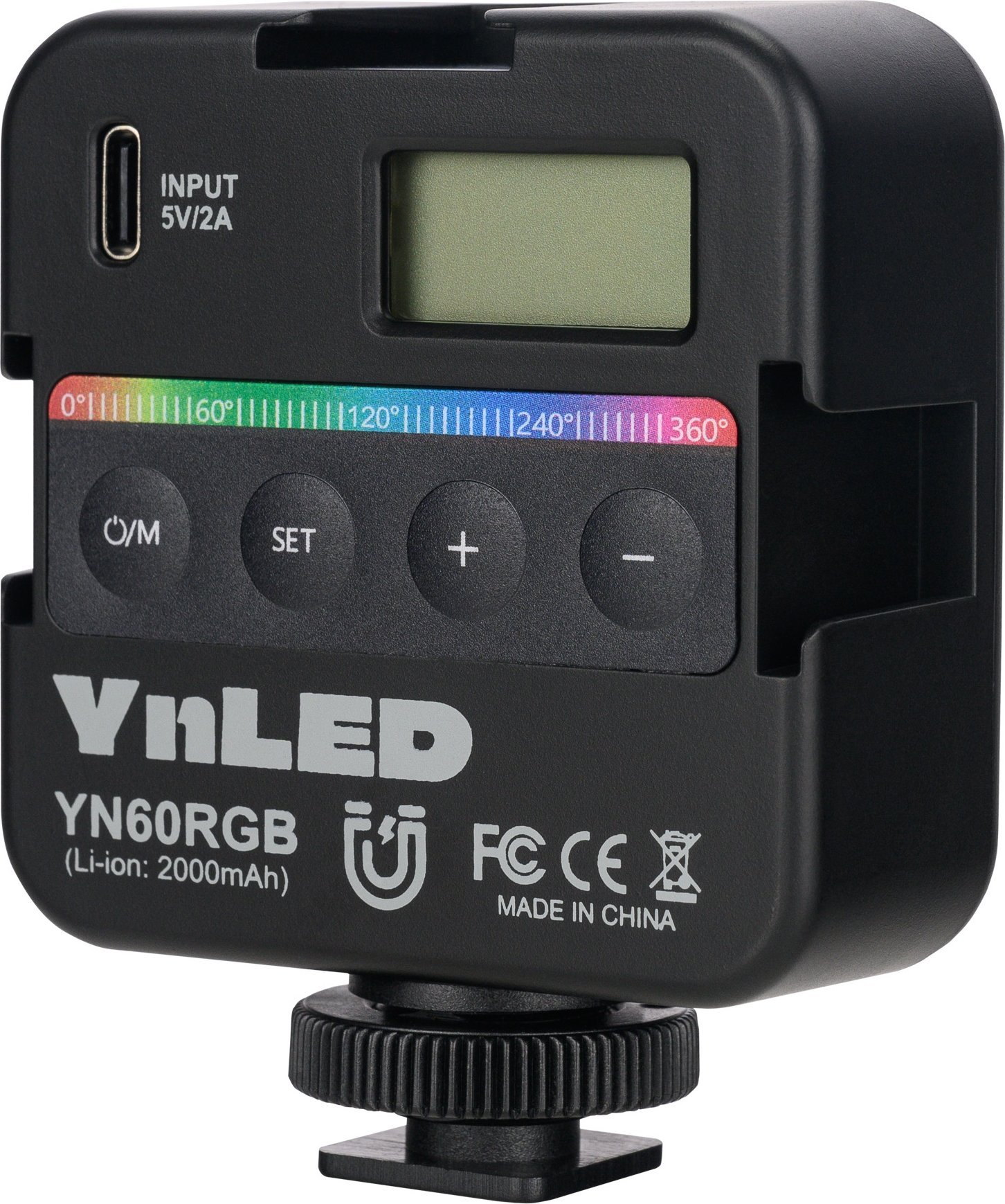 Dritë video Yongnuo YN60RGB, RGB, për DSLR, e zezë 2