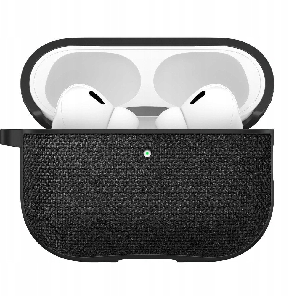 Заштитна кутија Spigen Urban Fit за Apple AirPods Pro 3, со приврзок, црна
