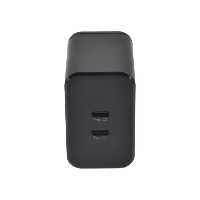Dviced Wall Charger 65W GaN 2 USB-C EU, Black