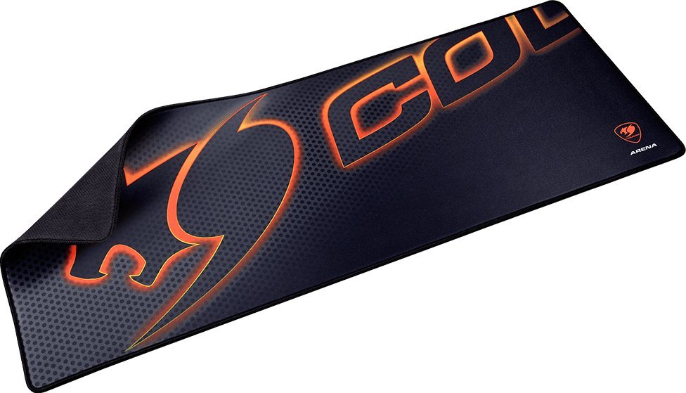 Mauspad Cougar Arena, XXL, i portokalltë