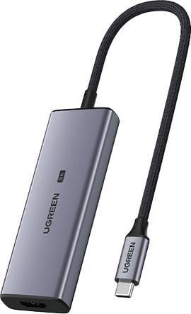 Hub USB C UGREEN CM500, 3x USB 3.0, HDMI 2.1 8K, gri