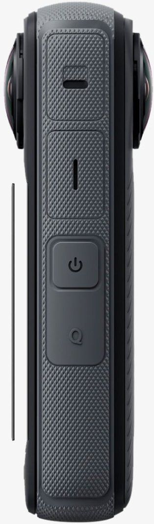 Mbrojtësi i ekranit Spigen Glas.tR SLIM S2P për Insta360 X4, qelq i fortësuar, 2 copë, i zi