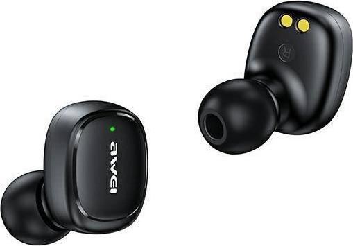 Безжични слушалки Awei T13 Pro TWS, Bluetooth 5.1, со кутија за полнење, црни