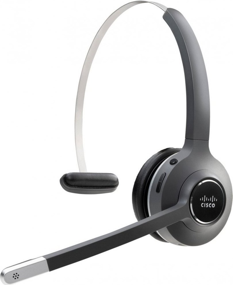 Kufje pa tela Cisco Headset 561, DECT, bazë multi-burimore, njëanëshe, ngjyrë qymyr