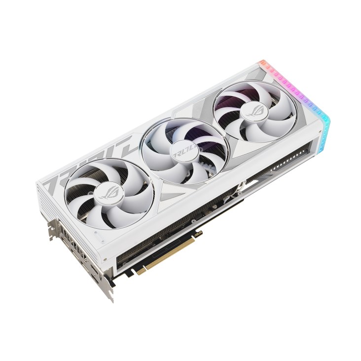 Kartelë grafike ASUS ROG Strix RTX 4080 SUPER, 16GB, GDDR6X, 2670MHz, e bardhë