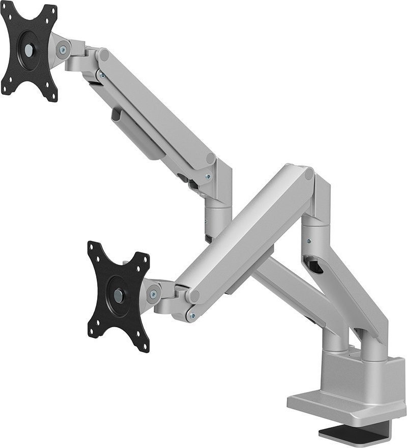 Krah monitori Neomounts DS70-250SL2, 17-32", gas spring, i argjendtë