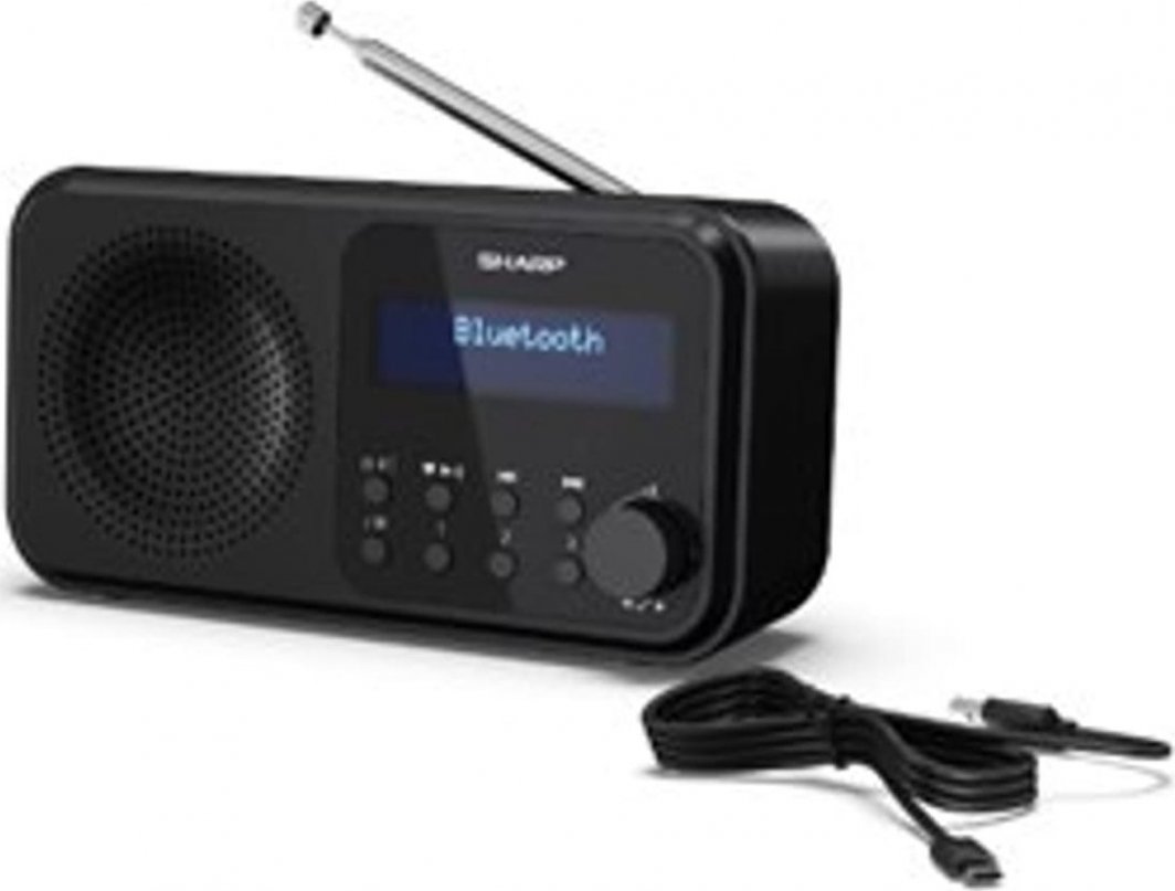 Radio Sharp DR-P420BK, e zezë