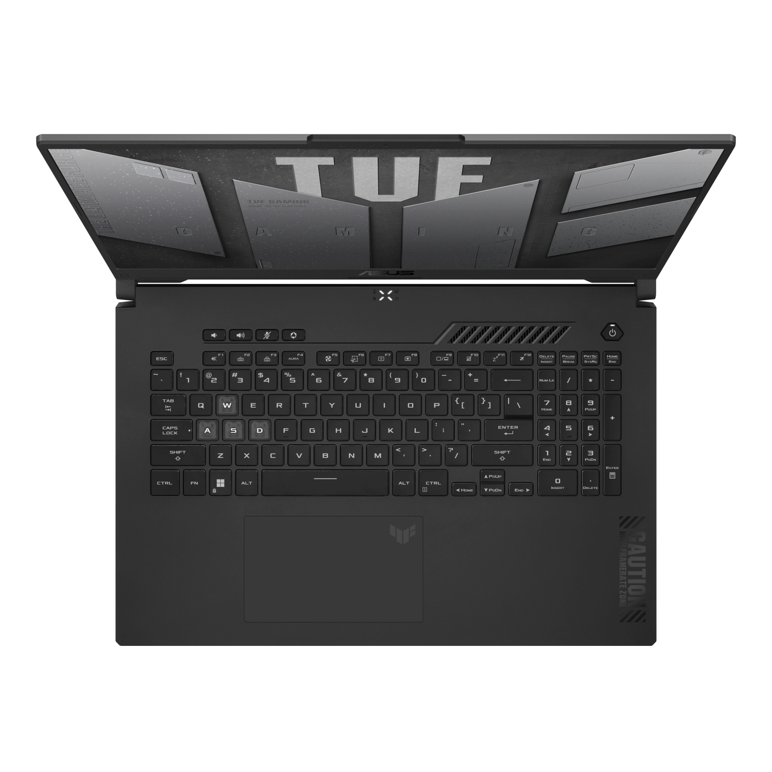 Laptop ASUS TUF Gaming F17, FX707VI, i7-13620H, 17,3", QHD, 32GB RAM, 1TB SSD, RTX 4070, Windows 11 Home, i hirtë