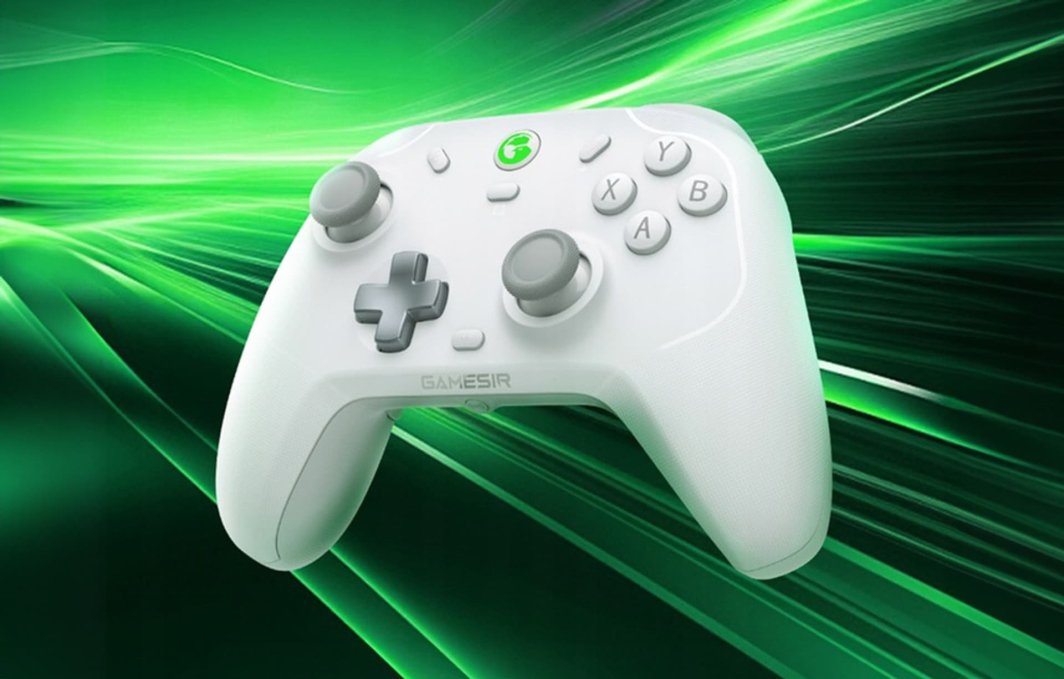 Kontroller GameSir T4 Cyclone Pro, wireless, i bardhë