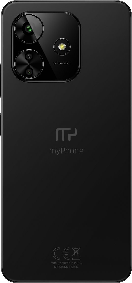 Telefoni MyPhone N23 Plus, 2 sim, butona fizikë, i zi