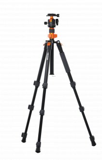 Фотографски статив Camrock Wanderer T42, 176 cm, алуминиум, црн