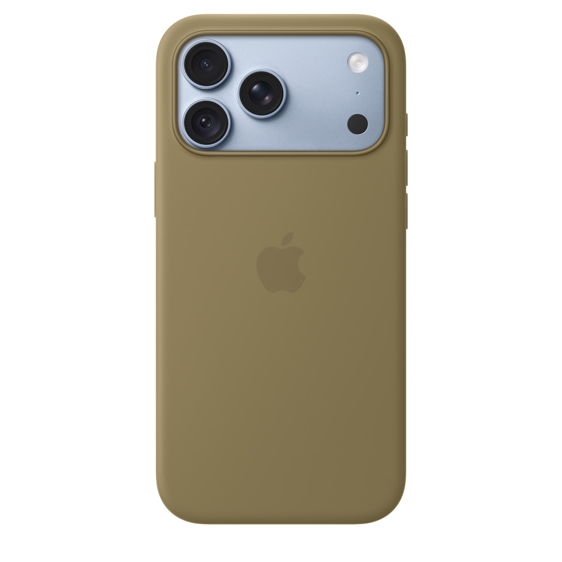Apple iPhone 18 Pro Max Silicone Case with MagSafe, Olive