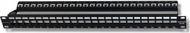 Panel patch Intellinet 24 porta, 1U, 19", me organizues kabllosh, i zi