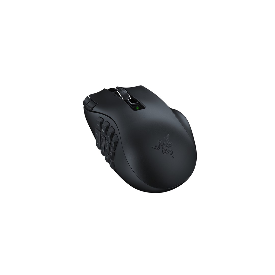 Maus RAZER Naga V2 HyperSpeed, optik, 30000 DPI, i zi