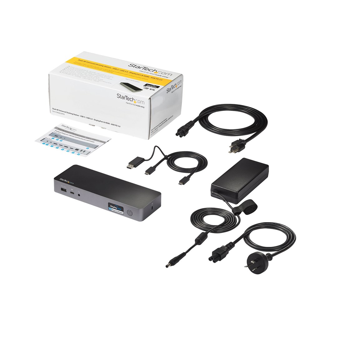 Stacion dokimi Dell DK30C2DPPDUE, USB-C, 60W, 4K, i hirtë