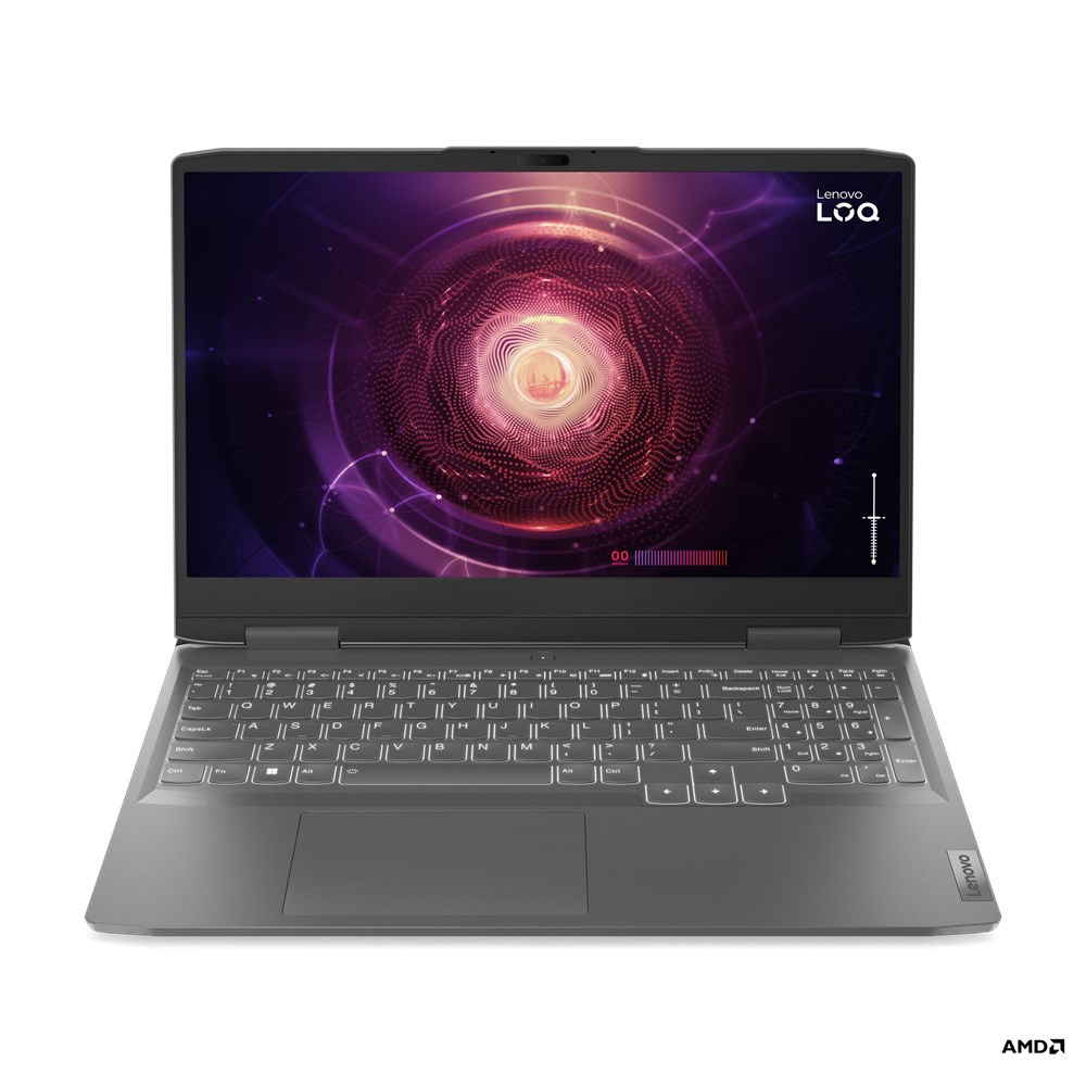Laptop Lenovo LOQ 15APH8, 15.6", AMD Ryzen 5, 16 GB RAM, 512 GB SSD, NVIDIA GeForce RTX 4060, i hirtë