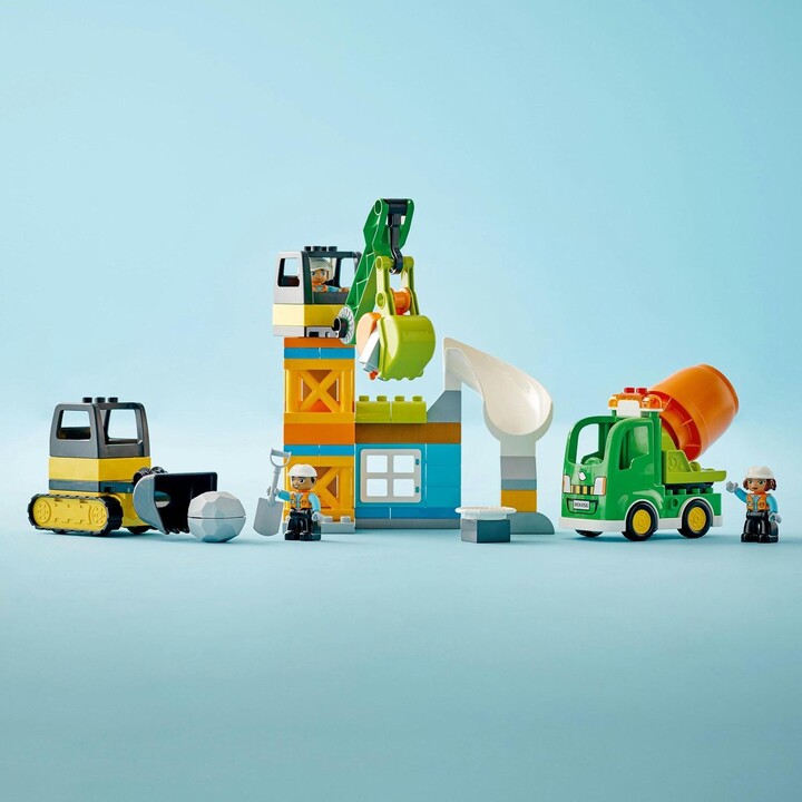 Set LEGO® DUPLO® 10990 Construction site, 61 pjesë