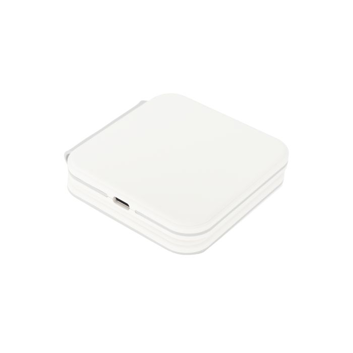 Dviced 2-In-1 Foldable Magnetic Wireless Charger, White