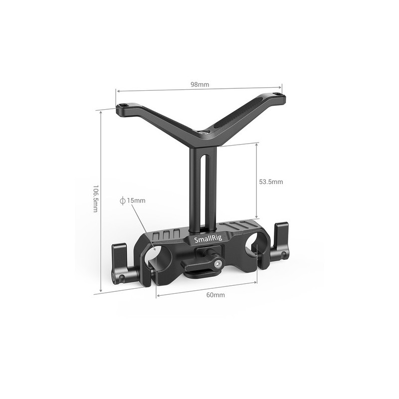 Mbështetje lente universale SmallRig 15mm LWS