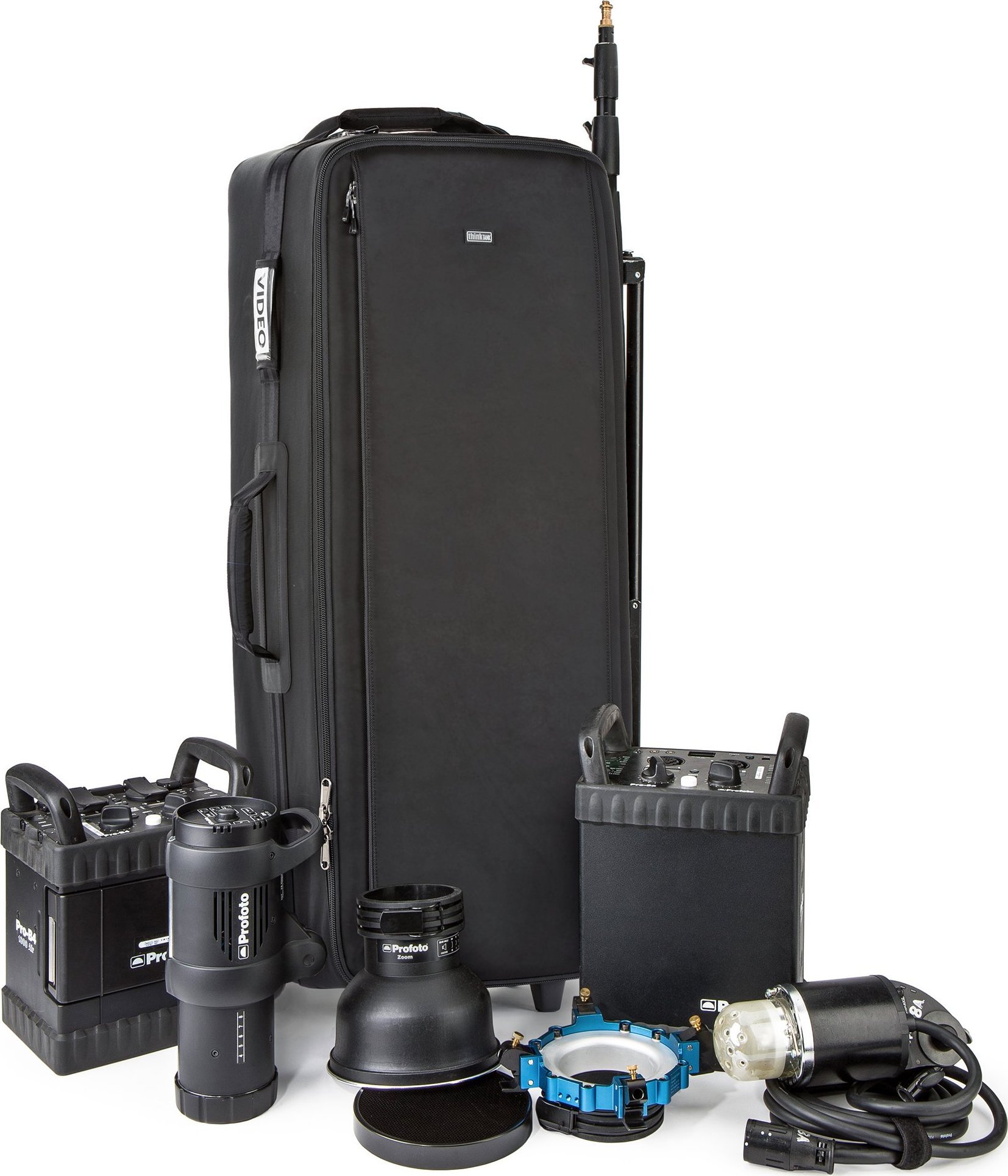 Çantë rrotuese Think Tank Production Manager 40 V2.0, për pajisje fotografike, e zezë