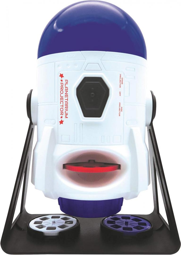 Projektor edukativ për fëmijë Lexibook Planetarium 360°, 24 projeksione, rrotullim 360°, i bardhë