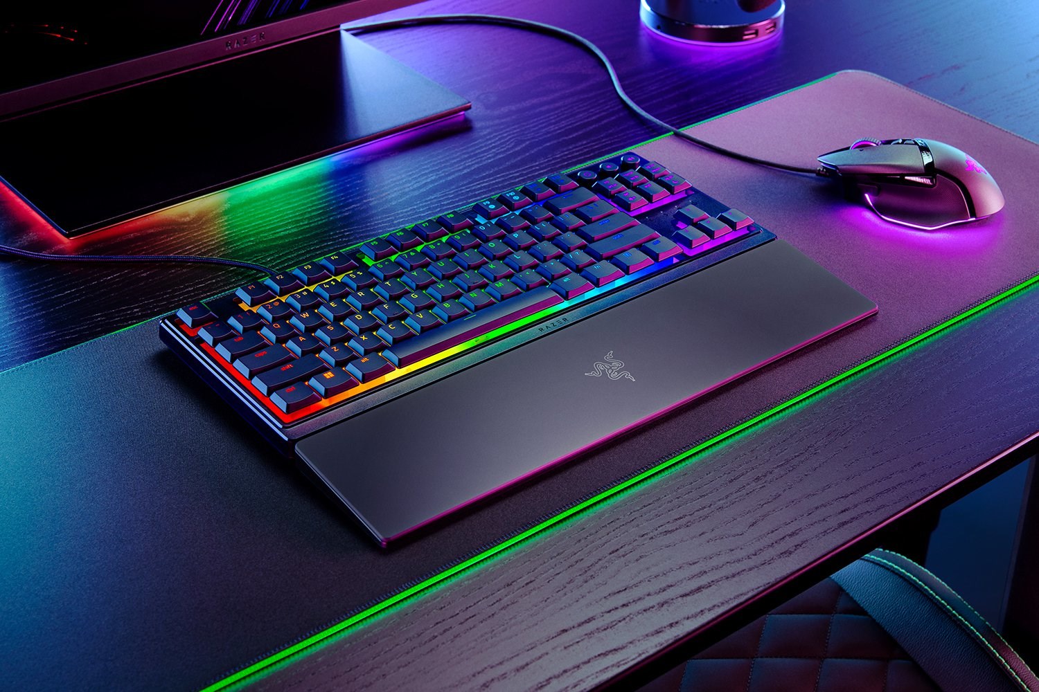 Tastierë Razer Ornata V3 Tenkeyless, QWERTZ, e zezë