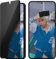 Заштитно стакло PanzerGlass Ultra Wide Fit Privacy, за Samsung Galaxy S25 Plus, филтер за приватност, проѕирно