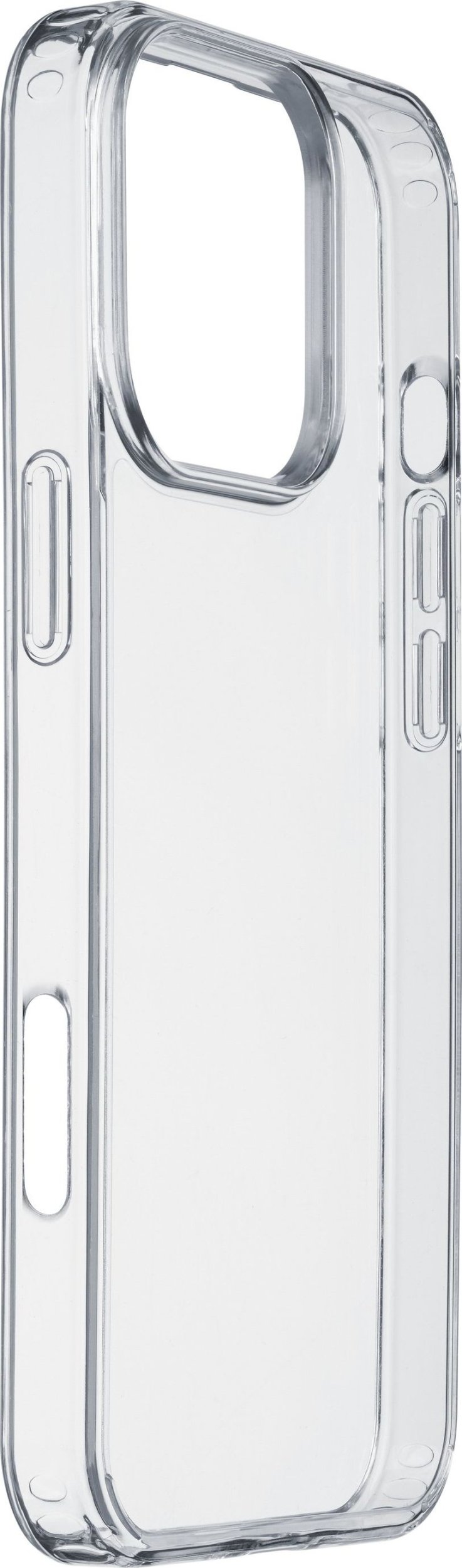 Mbështjellëse telefoni Cellularline Strong Case për Apple iPhone 16 Pro, kundër goditjeve, transparente