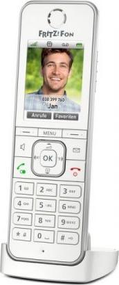 Telefoni pa tel AVM FRITZ Fon C6, DECT, Caller ID, i bardhë