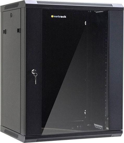 Kabinet NetRack, 19", 15U/600x450mm, e zezë