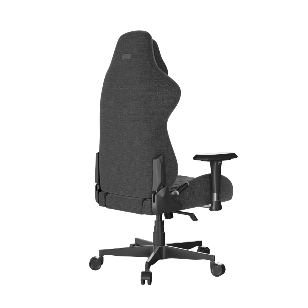 Karrige gaming Hator Darkside 3M Fabric, ergonomike, e zezë