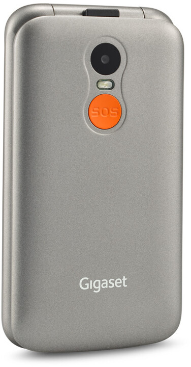 Celular Gigaset GL590, 2.8'', 32GB, i hirtë