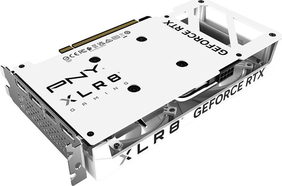 Kartelë grafike PNY GeForce RTX 4060 XLR8 Verto DF OC White Edition 8GB GDDR6
