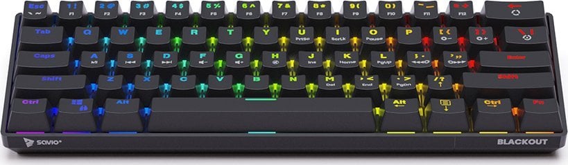 Tastierë Savio Blackout Outemu Brown, e zezë