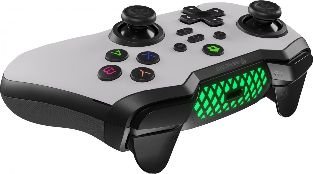 Kontroller Genesis Mangan 400, wireless, i bardhë